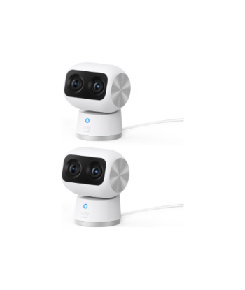 Anker Eufy, Security Indoor Camera, S350, Tabletop, Wide-Angle Lens, Micro SD, Max. 128GB, White