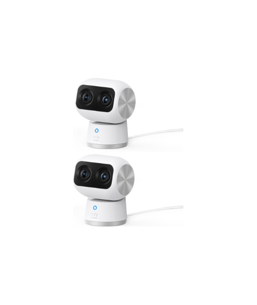 Anker Eufy, Security Indoor Camera, S350, Tabletop, Wide-Angle Lens, Micro SD, Max. 128GB, White