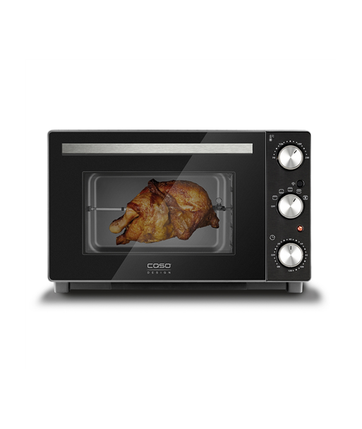 Ahi Caso Design TO 32 Classic with pizza stone, 5 functions, Black Ahi Caso Design TO 32 Classic with pizza stone, 5 functions, Black