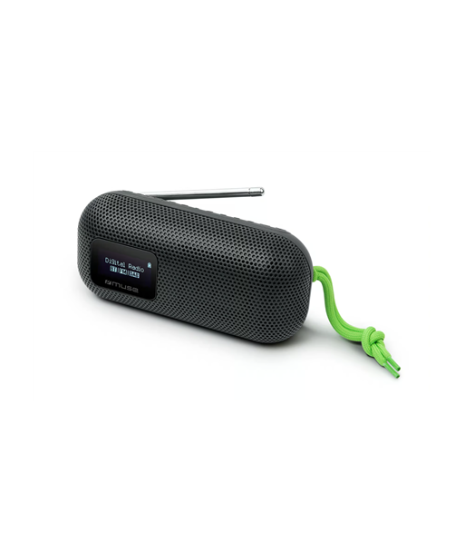 Muse Speaker With FM Radio, M-750 FBT, 10 W, Waterproof, Bluetooth, Black, Portable, Wireless connection