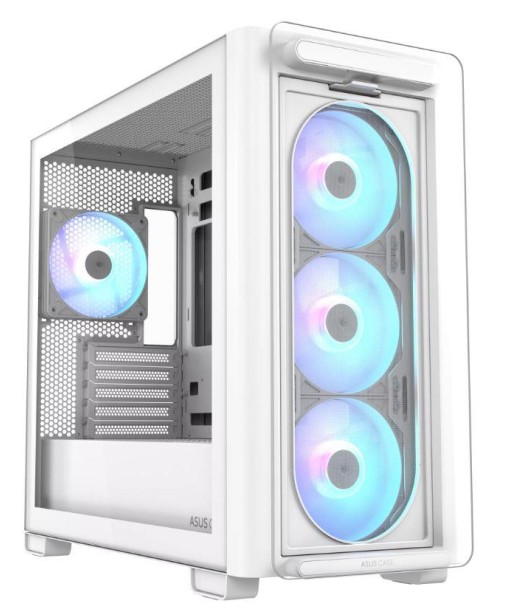 Case ASUS A23 PLUS MidiTower Case product features Transparent panel MicroATX MiniITX Colour White A23PLUSTG/ARGBWHITE