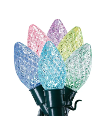 Twinkly C9 Bulbs Smart LED 40 RGB, 12.2m, Green wire|Twinkly