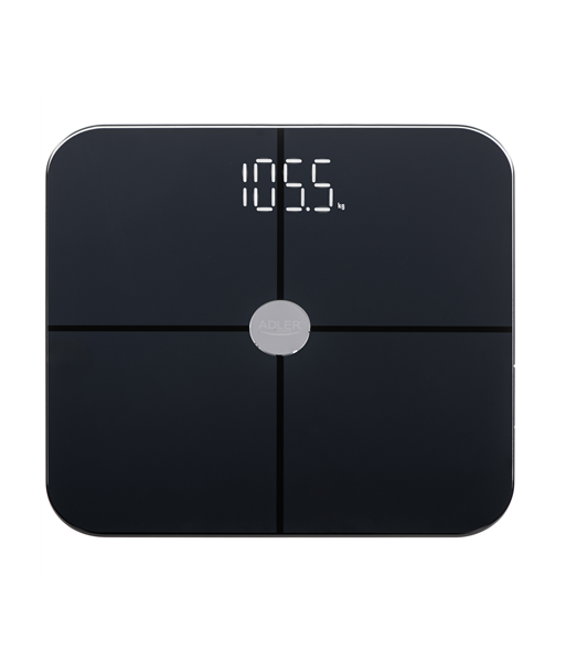 Adler AD 8187 Nutikas Vannitoakaal - 180kg, KMI, Must Adler AD 8187 Nutikas Vannitoakaal - 180kg, KMI, Must