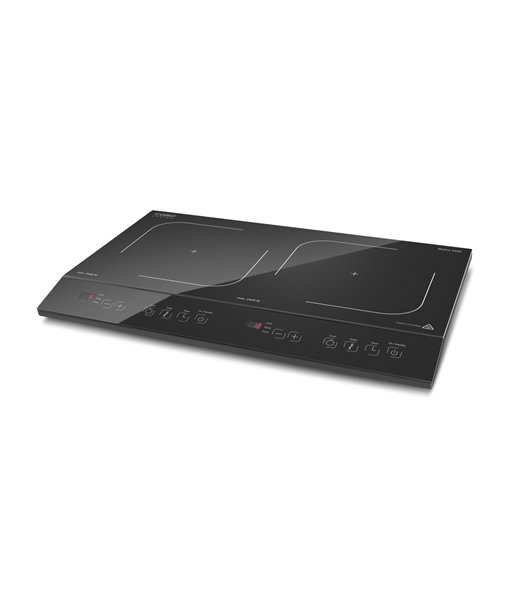 Pliidiplaat Caso 02231 Number of burners/cooking zones 2, Black, Timer, Display, Induction