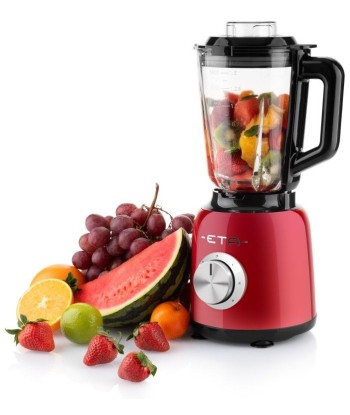 ETA Storio ETA901190020 Blender - Red, 1.5L Glass Jar, 1200W