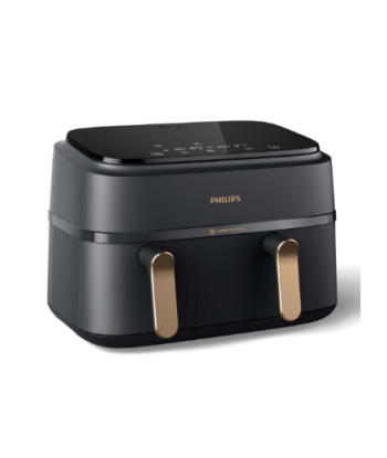 Kuumaõhufritüür Philips, NA352/00, Power 2750 W, Capacity 9 L, Rapid Air technology, Charcoal Grey/Copper