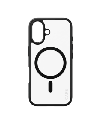 CARE by PanzerGlass Case Flagship Urban Combat Black MagSafe iPhone 16 | CARE