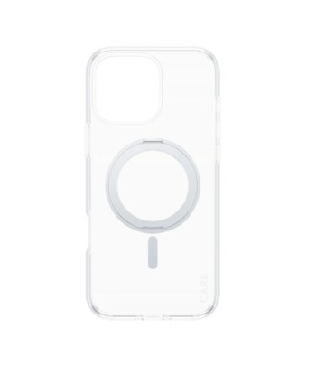 CARE by PanzerGlass Case Feature Silver Kickstand & MagSafe iPhone 16 Pro Max | CARE