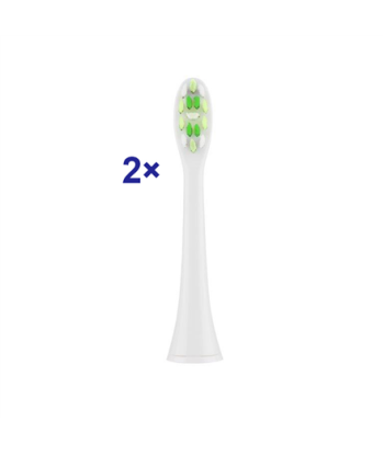 Hambahari ETA replacement WhiteClean ETA070790400 Heads, For adults, Number of brush heads included 2, White