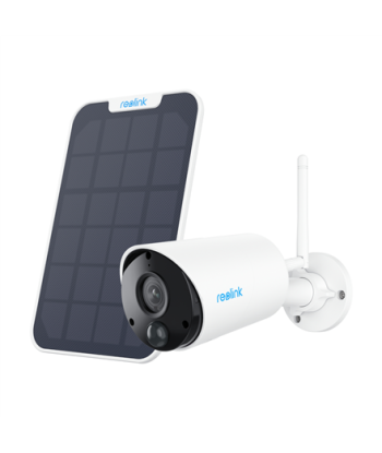 Turvakaamera Reolink, Battery Wi-Fi with Solar Panel, Argus Series B320, Bullet, 3 MP, Fixed lens, IP65, H.264, Micro SD, Max