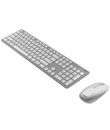 Asus W5000 Wireless Keyboard and Mouse Set - White (US Layout)