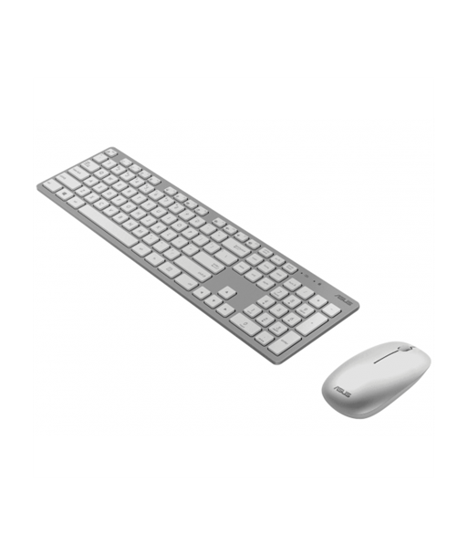 Беспроводной комплект клавиатуры и мыши Asus W5000 - Белый (US Раскладка) Беспроводной комплект клавиатуры и мыши Asus W5000 - Белый (US Раскладка)