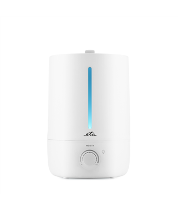 Увлажнитель воздуха ETA, ETA362990000 MOISTY, 40 m³, 25 W, Water tank capacity 5 L, Ultrasonic technology, White