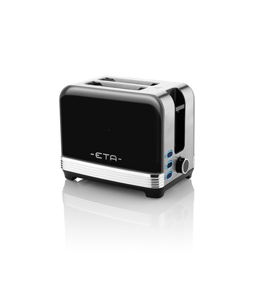 ETA Storio Toaster ETA916690020 Power 930 W, Housing material Stainless steel, Black