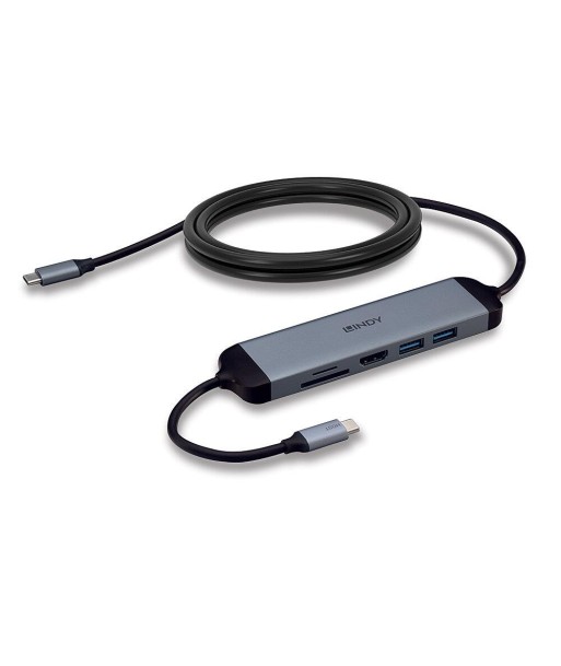 Lindy I/O Док-станция USB-C DST-Micro - Расширьте свои возможности подключения!