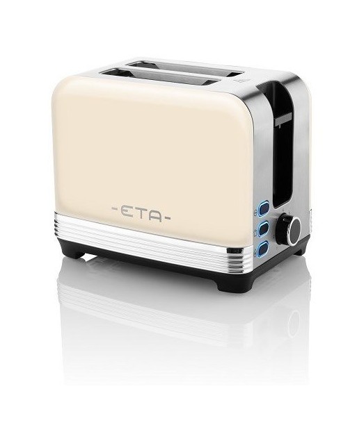 ETA Storio Toaster - Beige Stainless Steel (930W)