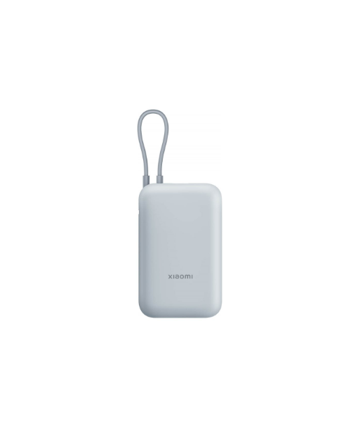 Xiaomi 10000mAh Power Bank with Integrated USB-C Cable - Ice Blue Xiaomi 10000mAh Power Bank with Integrated USB-C Cable - Ice Blue
