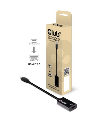 I/O ADAPTER MINI DP TO HDMI/ACTIVE M/F CAC-1180 CLUB3D
