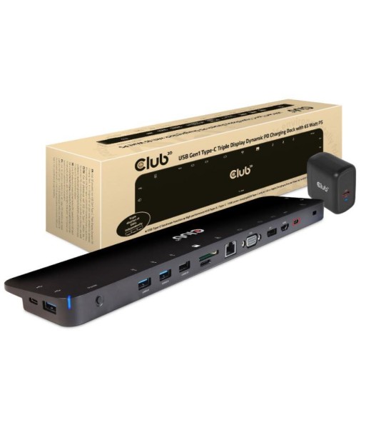NB ACC DOCKING STATION/USB-C 65W CSV-1564W65 CLUB3D