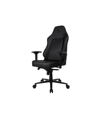 Arozzi True Leather, Chair, Full Premium Leather, Black