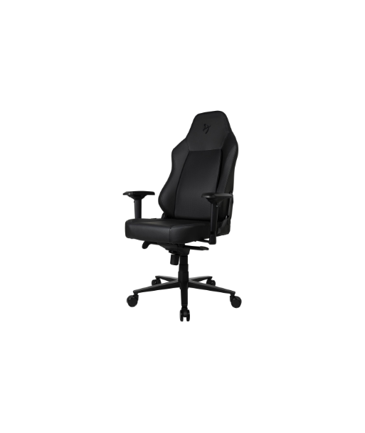 Arozzi True Leather, Chair, Full Premium Leather, Black
