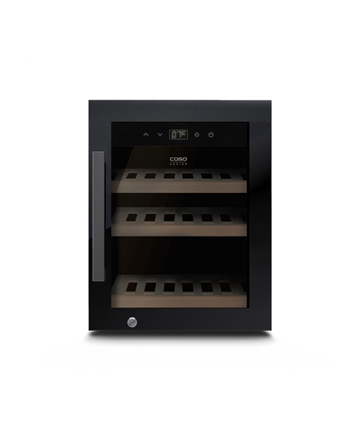 Veinikülmik Caso, WineExclusive 12, Energy efficiency class G, Bottles capacity 12, Cooling type Compressor technology, Black