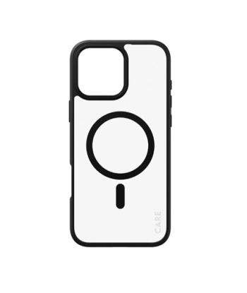 CARE Flagship Case, Back cover, Apple, iPhone 16 Pro Max, Recycled plastic, Black, MagSafe