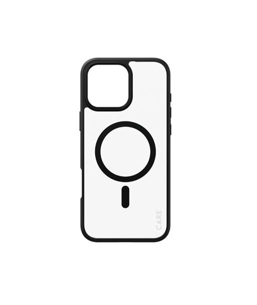 CARE Flagship Case for iPhone 16 Pro Max - Black Recycled Plastic, MagSafe