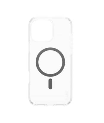 CARE Flagship Case, Back cover, Apple, iPhone 16 Pro Max, Recycled plastic, Transparent, MagSafe