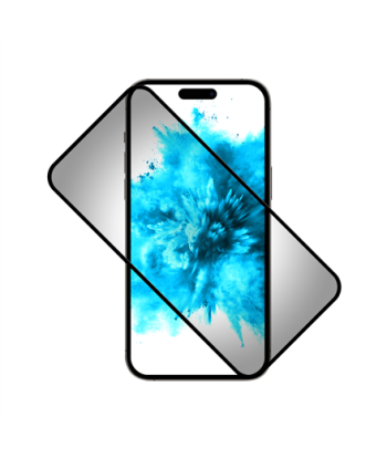 Kaitseklaas Fixed, Privacy Full Cover, Apple, iPhone 16 Plus, Tempered Glass, Black,