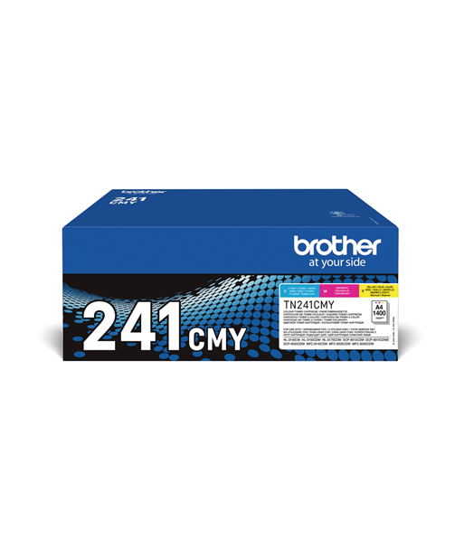 Brother TN-241CMY Toonerite komplekt (Tsüaan, Magenta, Kollane)