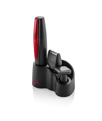 ETA Trimmer ETA434190000 Luis Nose Hair Trimmer, Black/Red