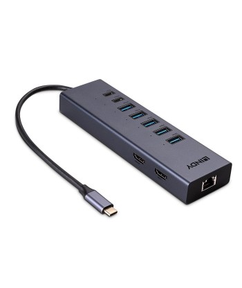 Lindy USB-C/DST-Mini Duo dokkimisjaam - Laienda oma ühenduvust! 43373