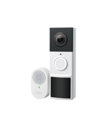 TP-LINK Video Doorbell Camera, Tapo D210, 3 MP, 1.18mm/F1.8, IP65, H.264, Micro SD, Max. 512