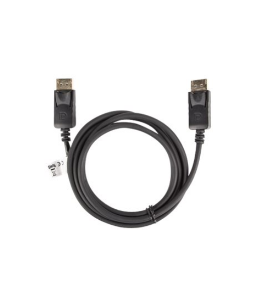Lanberg DisplayPort M/M Cable 19 PIN V1.2, 1.8 m | CA-DPDP-10CC-0018-BK