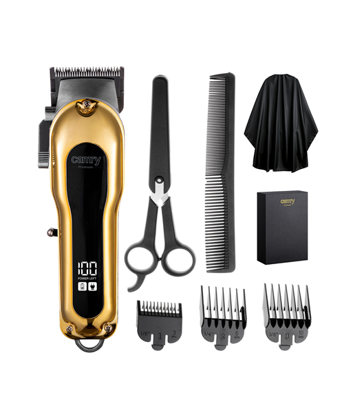 Camry CR 2844 Cordless Hair Clipper with LCD - Gold Camry CR 2844 Cordless Hair Clipper with LCD - Gold