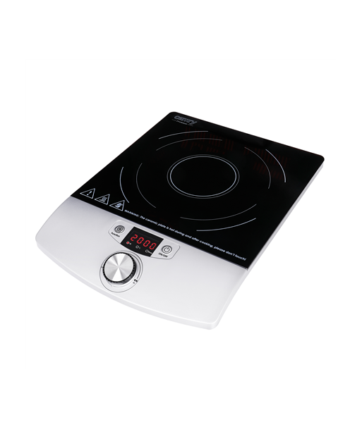 Camry Cooker Induction, CR 6515, Number of burners/cooking zones 1, Black/Silver, Induction