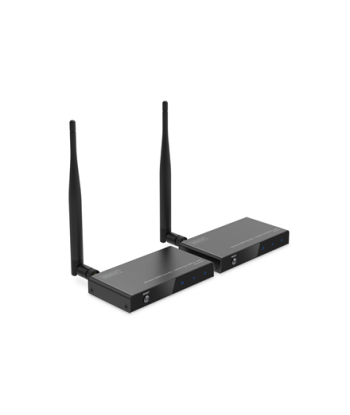 Digitus Wireless HDMI Extender/Splitter Set (100m, 1x4) | DS-55346 | Black