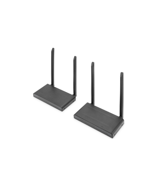 Digitus 4K Wireless HDMI KVM Extender Set, 150 m | DS-55328 | Black