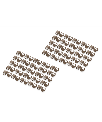 DIGITUS Color clips for Patch cable, Brown | Digitus