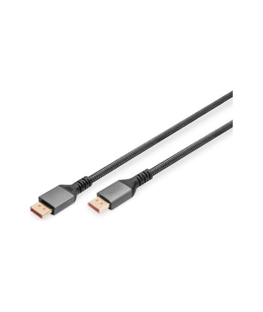 DIGITUS 1м Кабель DisplayPort 2.1 - Испытайте Непревзойденное Визуальное Качество 16K! DIGITUS 1м Кабель DisplayPort 2.1 - Испытайте Непревзойденное Визуальное Качество 16K!