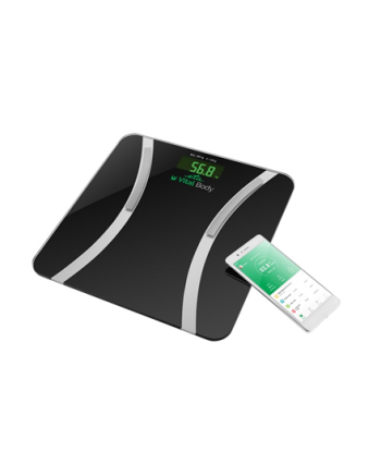 Kaal ETA Vital Body ETA678090000 Body analyzer, Maximum weight (capacity) 180 kg, Accuracy 100 g, Body Mass Index