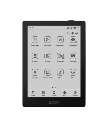 E-luger ONYX BOOX 6" 1072x1448 Memory 32 MB 1xUSB-C Micro SDXC Wireless LAN Bluetooth Black OPC1225R