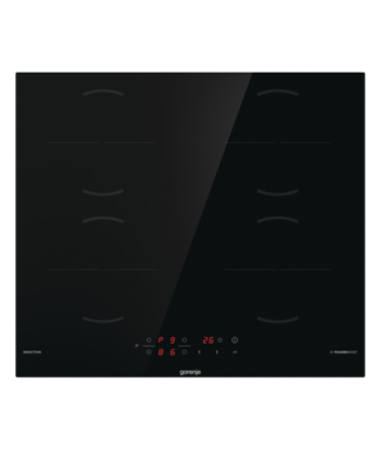 Pliidiplaat Gorenje, GI6401BSCE, Induction, Number of burners/cooking zones 4, Touch, Timer, Black