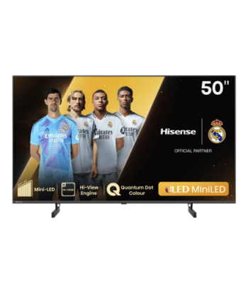 Hisense Mini LED Smart TV, 50U6NQ, 50", Smart TV, VIDAA OS, UHD, Black