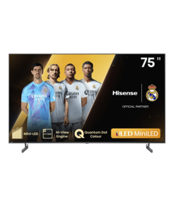 Hisense Mini LED Smart TV, 75U6NQ, 75", Smart TV, VIDAA OS, UHD, Black