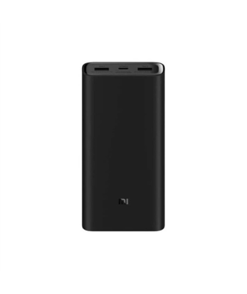 Xiaomi, Power Bank, 20000 mAh, USB-C, USB A, Black