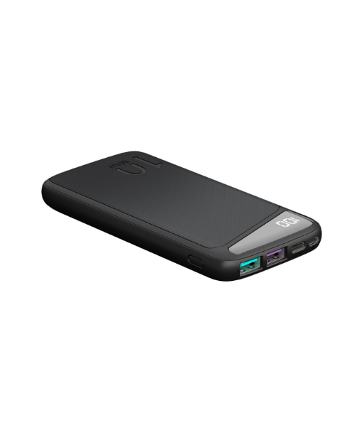 Goobay 10 000 mAh Power Bank koos Power Delivery, must