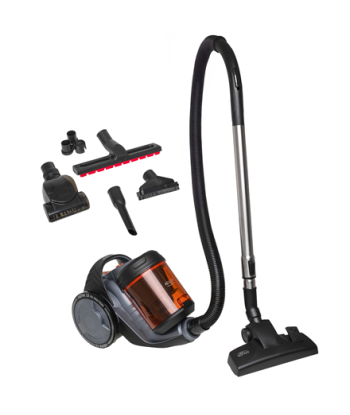 Пылесос Adler Cyclone, AD 7065, Bagless, Power 700 W, Dust capacity 1.6 L, Black/Red