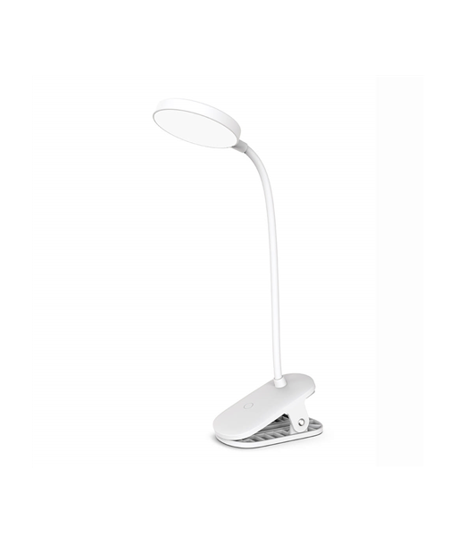 ColorWay Paindlik LED Laualamp Klambriga ja Akuga - CW-DL10FCB-W (Valge) ColorWay Paindlik LED Laualamp Klambriga ja Akuga - CW-DL10FCB-W (Valge)